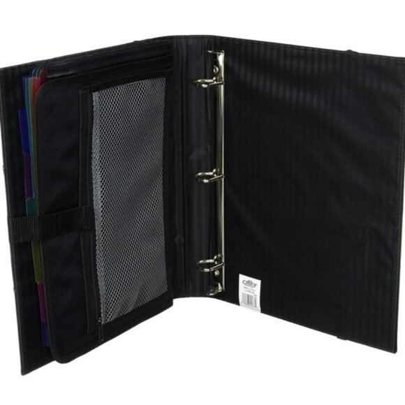 Case-it Executive Zippered Padfolio with Removable 3-Ring Binder - Picture 10 of 11
